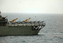 Le navire iranien transportait des composants de drone et de missile