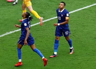 Les Bleus perdent pour la dernière de Deschamps