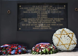 Paris: la plaque commémorative de Justes vandalisée