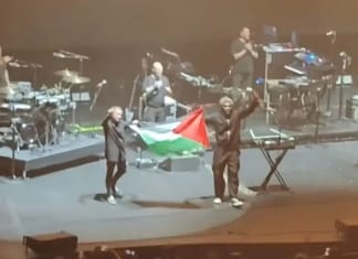 Interdits de séjour et virés pour un drapeau Palestinien
