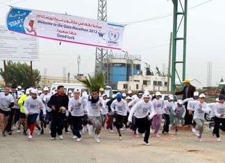 Le seul peuple qui organise des marathons pendant un » génocide »