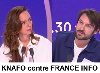 Quand Sarah Knafo cloue le bec à deux militants journalistes