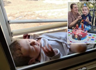 7 octobre: le bébé survivant fête son troisième anniversaire