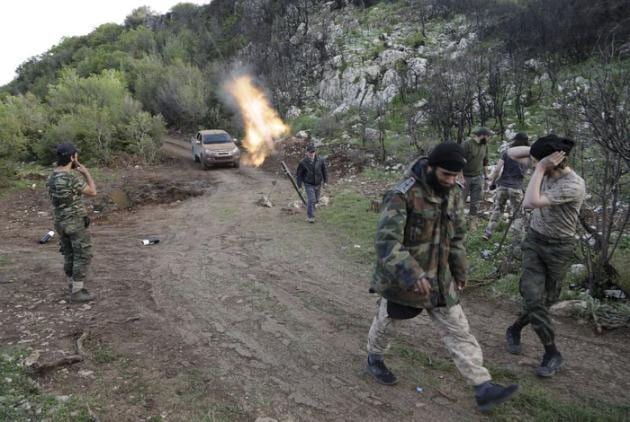 COMBATS ENTRE ISLAMISTES ET ARMÉE SYRIENNE DANS LA PROVINCE DE LATTAQUIÉ