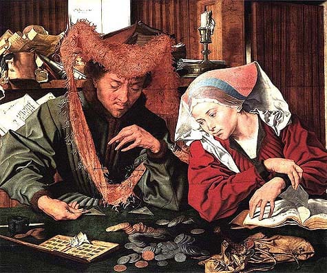 Marinus-van-Reynerswaele-Moneylender-and-his-Wife-1539