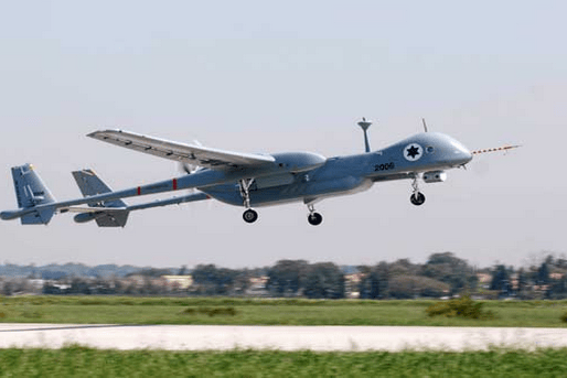 Israël-dévoile-sa-nouvelle-flotte-de-drones-pouvant-atteindre-l’Iran_515_343