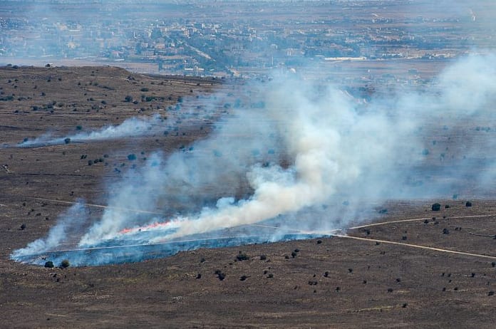 Fires-at-Quneitra
