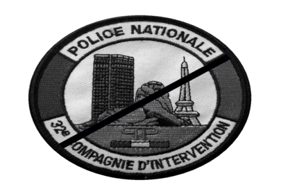 police deuil