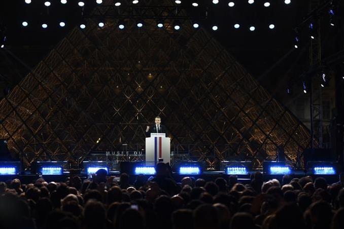 macron louvre