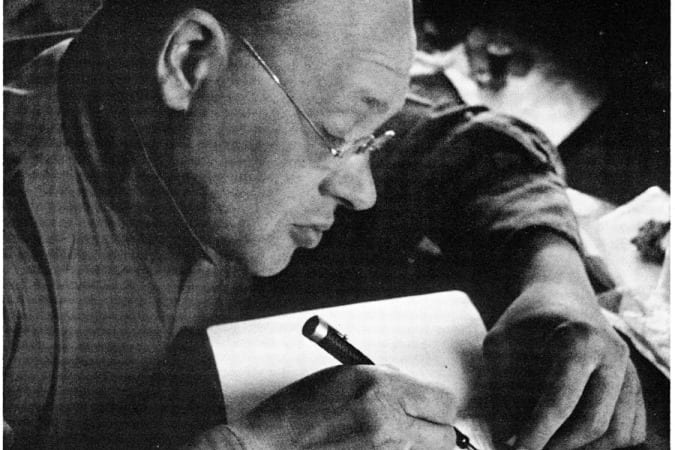 Isaac Babel, 1933. Photo: Georgii Petrusov