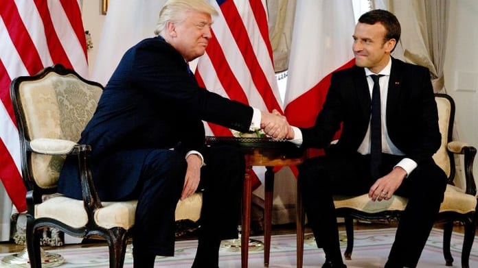 trump-macron