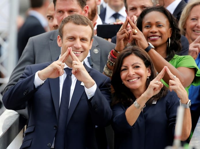 macron et hilda