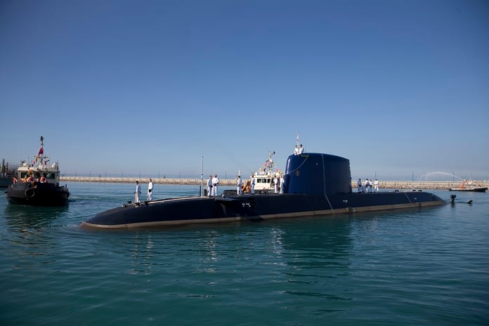 Mideast Israel Submarine