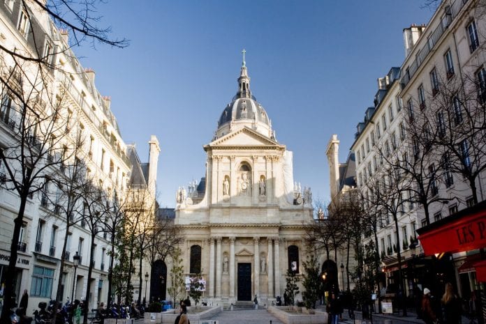 FRANCE-LANDMARK-THEME-SORBONNE-EDUCATION-MONUMENT-ILLUSTRATION