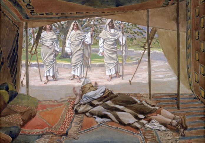 Abraham-and-the-Three-Angelד