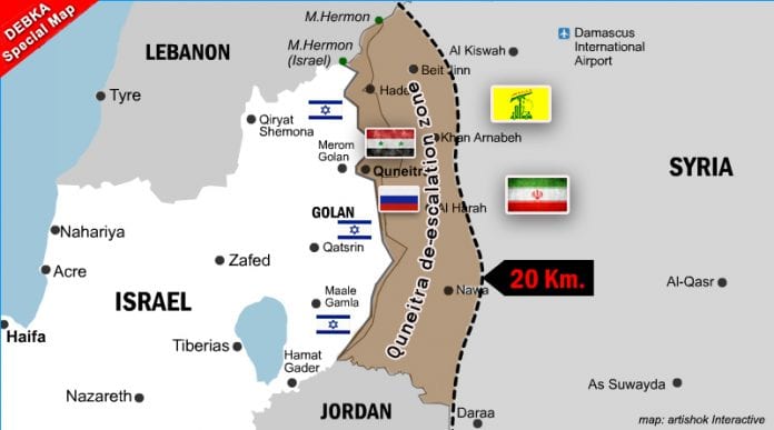 Carte-du-Golan-Iran