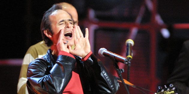 FRENCH SINGER GOLDMAN JOKES AT THE NRJ AWARDS IN CANNES.