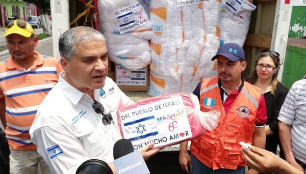 ISRAEL-GUATEMALA-AIDE