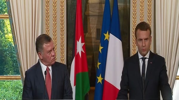 MACRON-JORDANIE