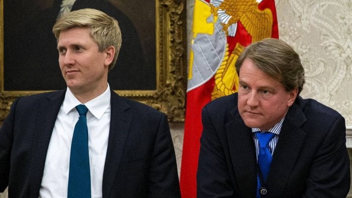 Nick Ayers Don McGahn