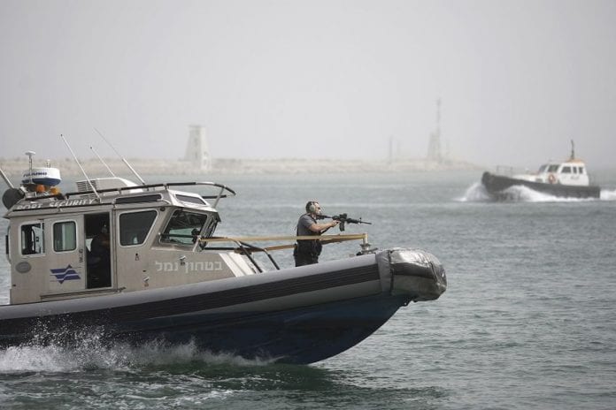MIDEAST ISRAEL PALESTINIANS NAVY DRILL