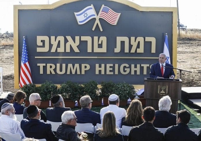 ISRAEL-SYRIA-US-CONFLICT-GOLAN-POLITICS