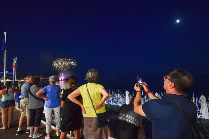 FRANCE-BASTILLE DAY-FIREWORKS-ATTACK