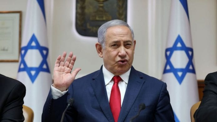 le-premier-ministre-israelien-benjamin-netanyahu-lors-de-la-reunion-hebdomadaire-de-son-gouvernement-le-7-juillet-2019-a-jerusalem_6196570