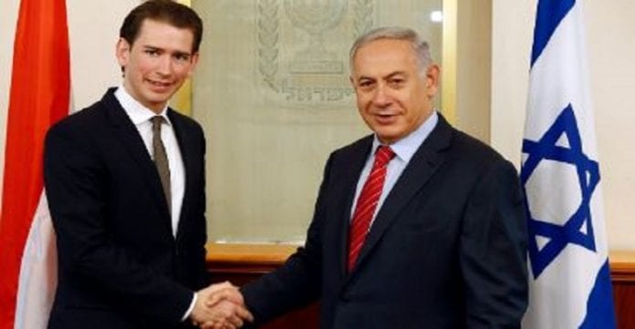 Le-chancelier-autrichien-remercie-Netanyahou