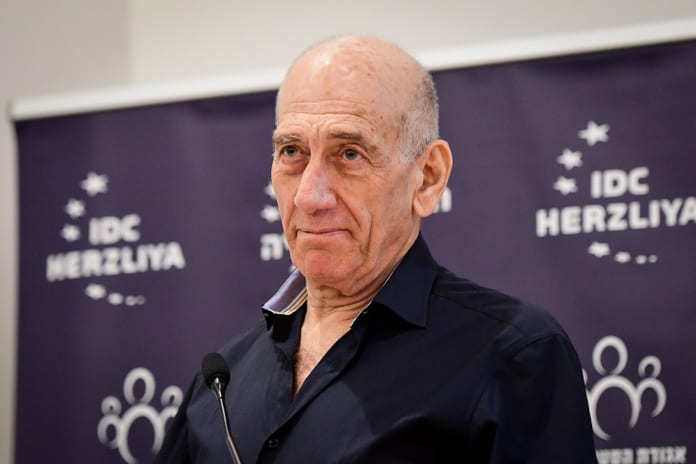 EHUD OLMERT