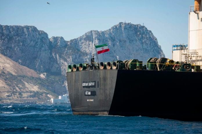 APTOPIX Gibraltar Persian Gulf TensionS