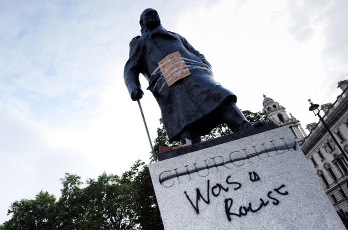churchill-black-lives-matter-londres
