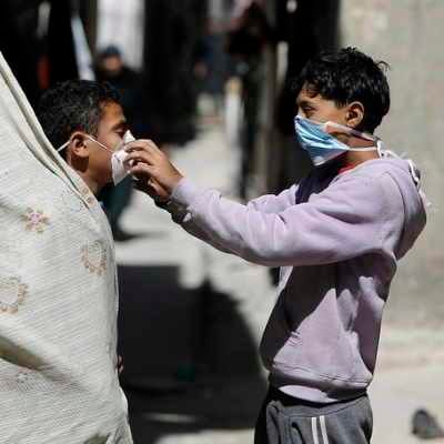 gaza-covid