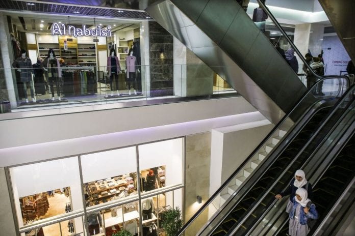 PALESTINIAN-CONFLICT-GAZA-MALL