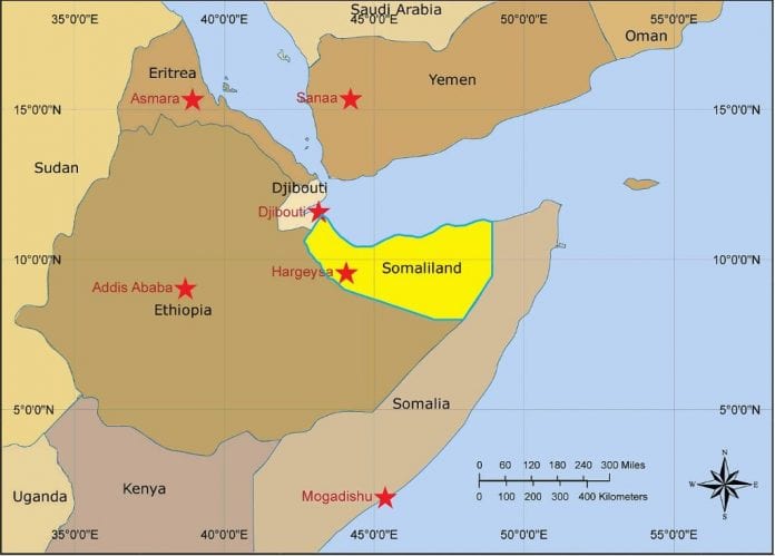 Somaliland-Map