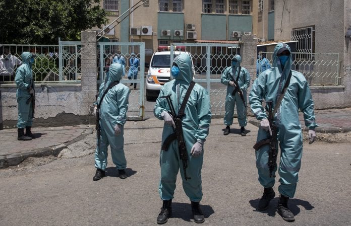 Virus Outbreak Gaza