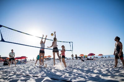 Volleyball match