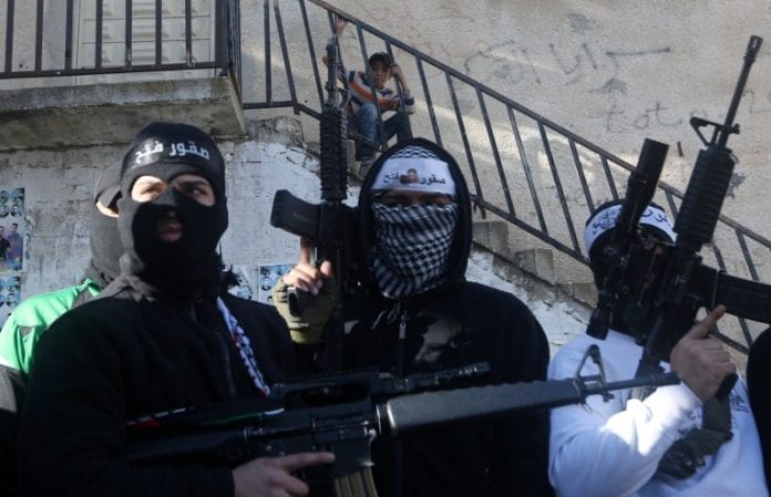 PALESTINIAN-ISRAEL-CONFLICT-FATAH-DEMO
