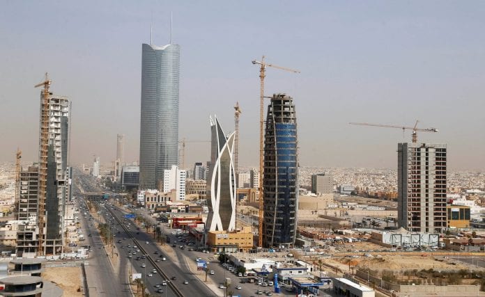 FILE PHOTO: Buildings are seen in Riyadh
