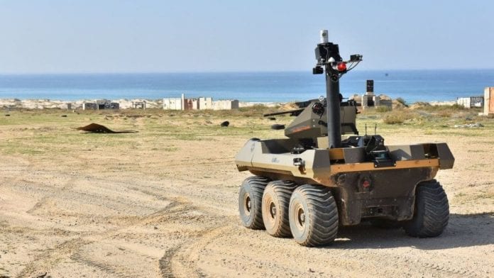 20210418-3bis-a_Un robot va combattre les terroristes à la frontière de Gaza