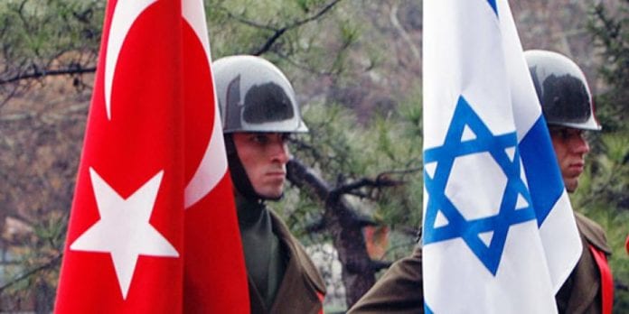 turkey-israel-soldiers-flags