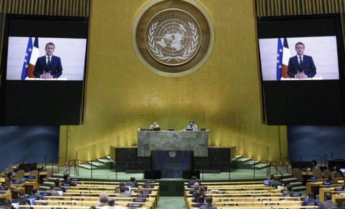 macron-nations-unies-preservation-espace-humanitaire-ong-768x466