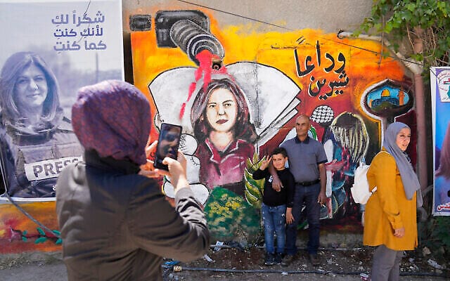 Israel Journalist Killed Reconstruction