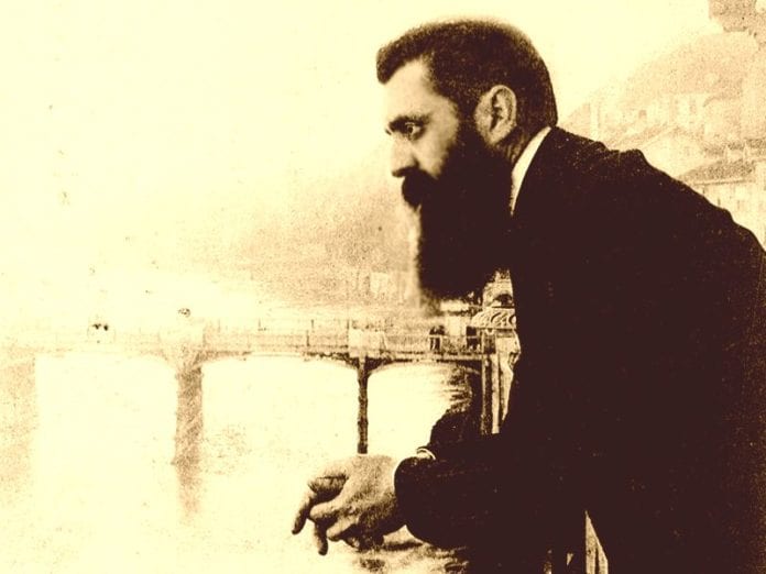 Theodor Herzl in Basel, 1897