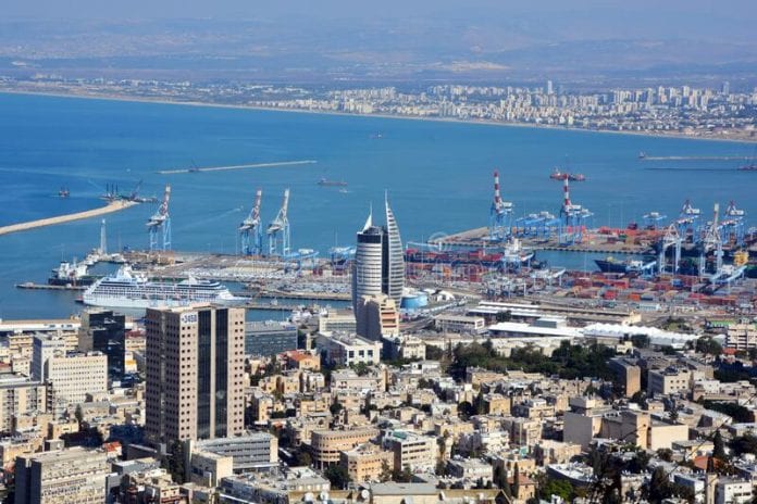 haifa-israel-nov-port-largest-three-major-international-seaports-has-natural-deep-water-harbor-serves-both-175764674