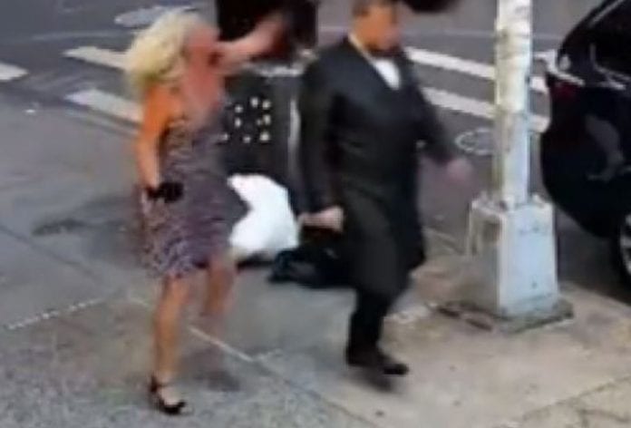 2022-09-18 16_30_14-Antisémitisme à Brooklyn _ une femme a jeté un chapeau sur un Juif et a été arrê