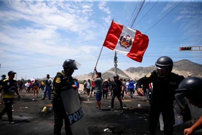 APTOPIX Peru Political Crisis