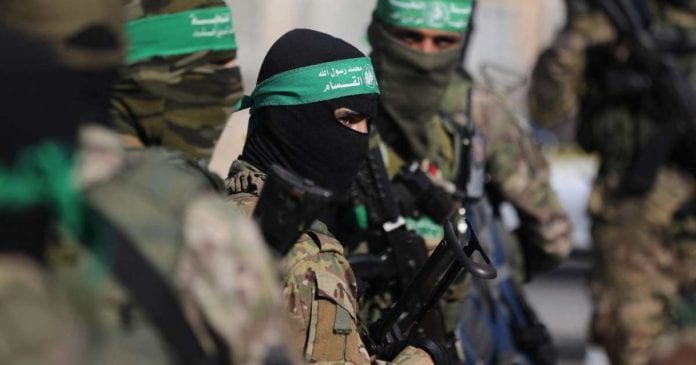 Anti-Israel military show in Gaza City