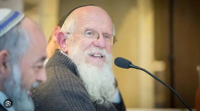 Le_rabbin_Medan_directeur_de_la_Yeshiva_Har_Etzion