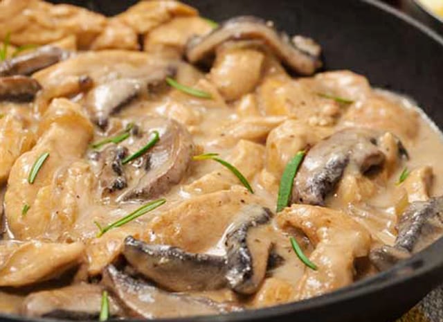 blancs-de-poulet-à-la-crème